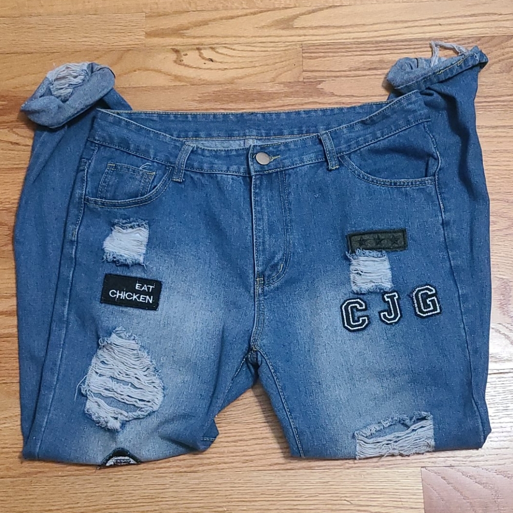 Patch Jeans - image 1